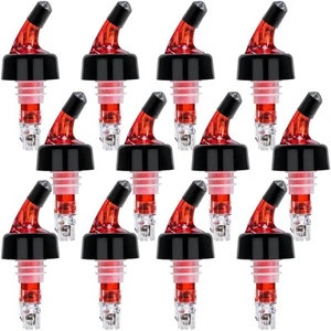 Automatic Measured Bottle Pourer Pack Of 12 1 Oz 30 Ml Quick Shot Spirit Measu - Picture 1 of 7