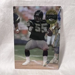 1994 Playoff #142 Junior Seau NFL San Diego Chargers Vintage Football Karte - Bild 1 von 2