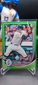 🔥Jace Jung (RC)🔥Verde Neón/399🔥2025 Bowman#59 Tigres de Detroit - Imagen 1 de 2
