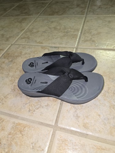 Infradito donna Clarks Cloudsteppers Collection nere taglia 5M