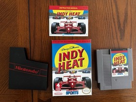 Danny Sullivan's Indy Heat Nintendo NES With Box And Manual