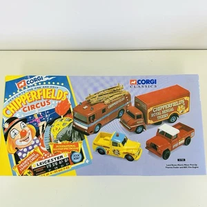 Corgi Chipperfields Circus Diecast Models Gift Set Land Rover Morris Minor 31703 - Picture 1 of 3