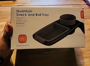 Bandeja para aperitivos y rollos Quantum - Diono - Taza y bandeja rosa - Para cochecitos - Imagen 1 de 4
