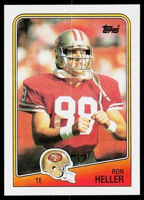 Ron Heller, 1988 Topps, #45, San Francisco 49ers, RC - Image 1 of 2