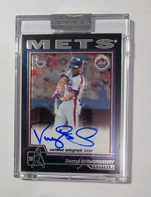 2004 Topps Retired Signature Darryl Sttawberry #TA-DS Autograph - Image 1 of 2