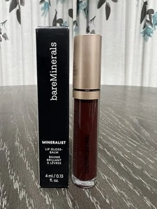 Bare Minerals Mineralist Lipgloss Balsam - Erleuchtung (reiche Pflaume) - Neu im Karton - Bild 1 von 7