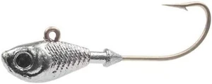 SHR-3-L Ultra Minnow Jig Form - 3 Hohlräume: 2, 3, 4 Unzen - Silber - Süßwasser - Ji - Bild 1 von 3
