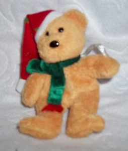 WEIHNACHTSSCHMUCK BAUMSCHMUCK 5 ZOLL GEFÜLLTER PLÜSCHBÄR TY - Bild 1 von 1