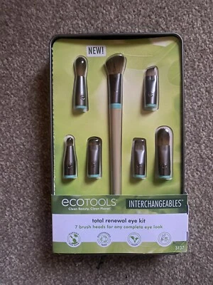 NEU ECOTOOLS Total Renewal Eye Kit MAKE-UP BRUSH SET Shadow austauschbar Mac - Bild 1 von 3
