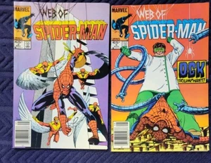 Web of Spiderman Comic Books  Lot Of 17 # 2, 5-9, 12, 22- 30 plus additional #23 - Picture 1 of 9