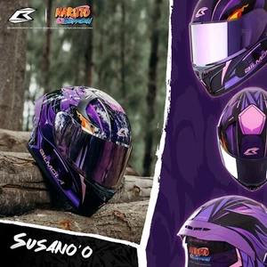 Motorcycle helmet Bilmola x Naruto SUSANOO Limited Edition Full Face Express - Picture 1 of 8