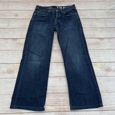Juicy Couture For Men TRAVIS Dark Wash Denim Blue Jeans Sz 30 Button Fly