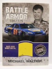 Michael Waltrip 2010 Press Pass Stealth #d 30/225 Battle Armor RU Sheet Metal