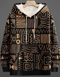 Men’s Cotton Knit Crewneck Sweatshirt Big 5XL Hoodie - Picture 1 of 5