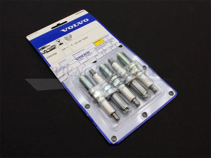 Volvo 30650843 Juego de bujías C30 S40 (04-) V50 B5244 para motores sin turbo Foto 1 de 1