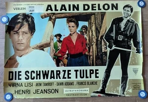 Die schwarze Tulpe (Fotobusta) deutsches Sonderwerbematerial - Bild 1 von 1