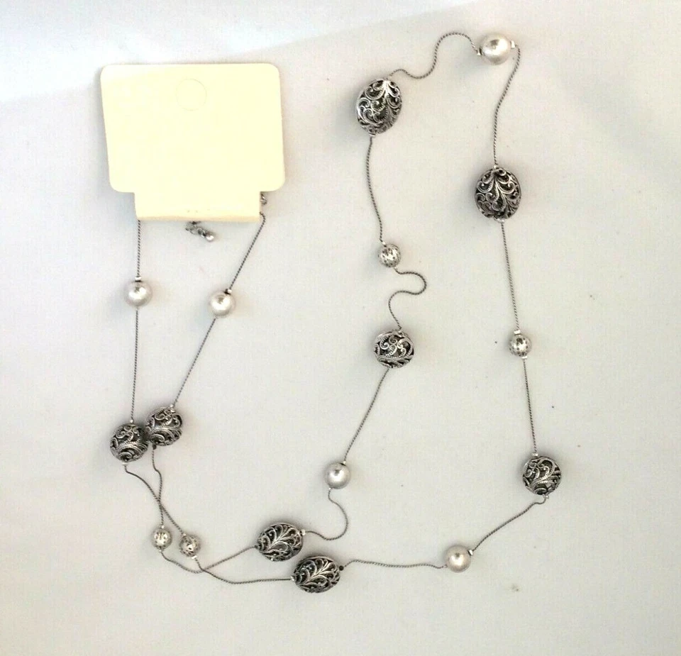 COLAR CORRENTE METAL TOM PRATA INSPIRADO EM DESIGNER NQ5853 - Imagem 1 de 1