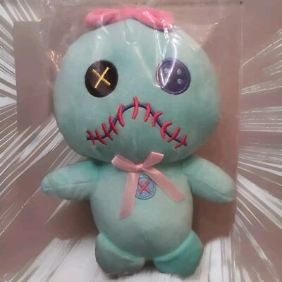 Adorable Muñeca Monstruo Verde-Ojo Botón Foto 1 de 3