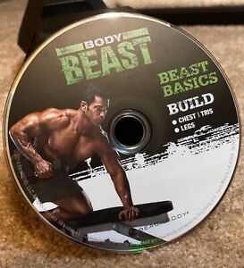 Beachbody BODY BEAST - Beast Basics | BUILD: Chest | Tris | Legs Replacement DVD