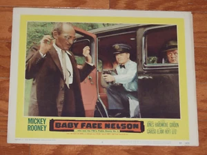 Tarjeta de vestíbulo Baby Face Helson Mickey Rooney - Carolyn Jones - Jack Elam - 1957 - Imagen 1 de 1