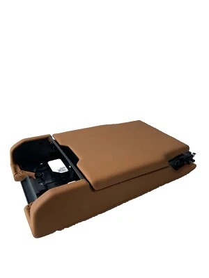 Original AUDI A6 Avant S6 quattro Armlehne Leder Cognac (Braun) 4K0885081J #215 - Imagem 1 de 4