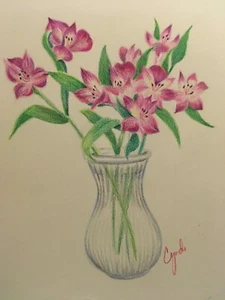 matita colorata originale fresia FIORI - Foto 1 di 4