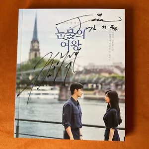 Queen of Tears Photobook Autographed by Kim Soo Hyun Kim Ji Won K-POP Rare 2024 - Picture 1 of 7