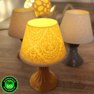 Mini Classic Table Lamp Tea Light Holder Household Decor USA-Made Fab365 - Picture 1 of 9
