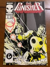 "THE PUNISHER" Issue # 2 (Aug, 1987 Marvel Comics) KLAUS JANSON art (022)