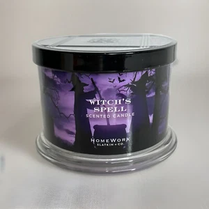 HomeWorx By Slotkin & Co Witch’s Spell Scented 14 Oz (3) Wick Candle - Picture 1 of 4