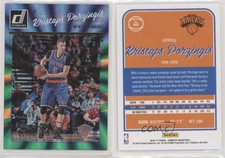 2016-17 Panini Donruss Green Holo Laser /99 Kristaps Porzingis #60