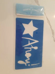Star And Ahoy Stencil Beach Nautical-new Coastal 1ct - Picture 1 of 1