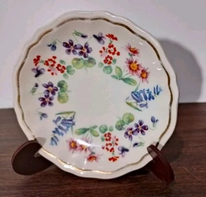 Plato de platillo de repuesto vintage Royal Doulton Dovedale Inglaterra coleccionable - Imagen 1 de 4