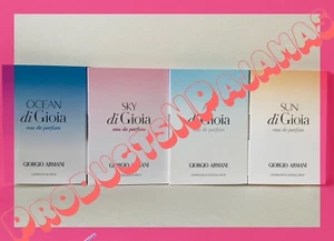 LOT of 4~Giorgio Armani ACQUA DI GIOIA SKY~SUN~AIR~OCEAN~Eau de Parfum  SAMPLES - Picture 1 of 1