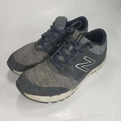 全新 Balance 577 女式 9 CUSH 运动鞋 运动鞋 WX577HB4 黑色和灰色  — 第 1/4 张图片