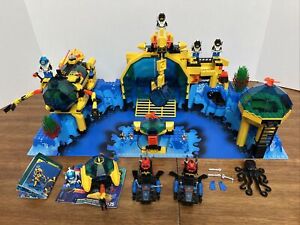 LEGO Aquanauts 6195 Neptune Discovery Lab Not Complete + 6125 , 2x 6115 (READ)