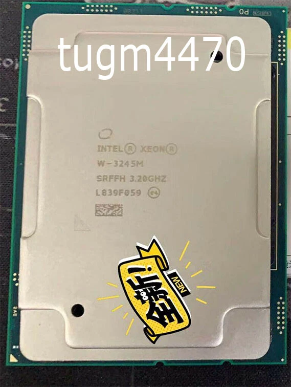 Intel Xeon w-3245m QS CPU processor qrsm 3.2ghz 16-core lga3647 for Mac Pro 2019 - Image 1 of 4