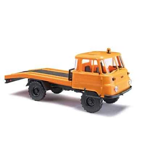 Busch 1:87 H0 50251 Robur LO 2002 Abschleppwagen orange OVP NEU - Picture 1 of 2