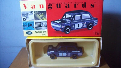 1/43 VANGUARDS VA26007 GEORGE BEVANS 1972 RACE CAR SUNBEAM IMP #1 - Image 1 of 4