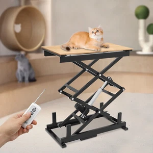 Mesa elevadora de tijera eléctrica para transporte de manejo de materiales 63,5 kg/140 lb - Imagen 1 de 11