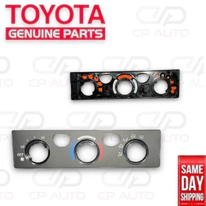 00 - 02 TOYOTA 4RUNNER SR5 CLIMATE CONTROL FACE PLATE BEZEL TRIM COVER OEM NEW - Picture 1 of 7