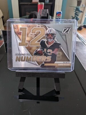 2022 Panini Zenith - Behind The Numbers #BN-CO Chris Olave (RC) - Image 1 of 2