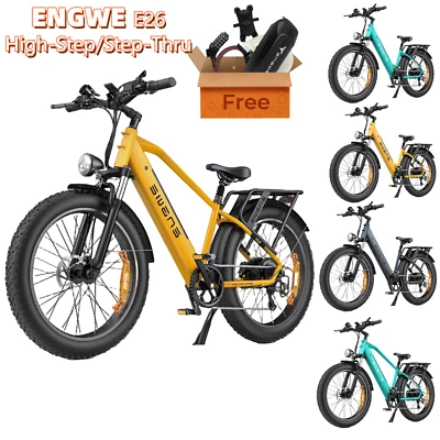 ENGWE 26 pulgadas E-bike 48V 16Ah Shimano 250W bicicleta eléctrica 25 km/h bicicleta eléctrica de montaña