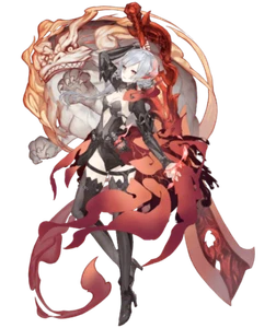 Snow White Lion Nightmare SINoAlice Sticker Anime Outdoor 6" Car Decal - Picture 1 of 1