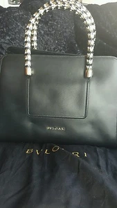 BVLGARI WOMENS BLACK PURSE NEW NEW WITH TAGS AND DUST BAG - Picture 1 of 7