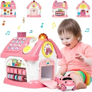 Montessori Toys for 1+ Year Old Girl - Toddler Toys Age 1-2, 8-In-1 Toys with So - Picture 1 of 7