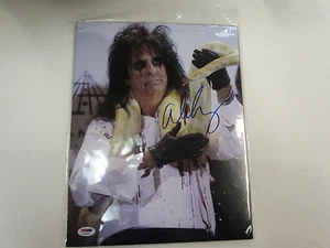 ALICE COOPER SIGNED AUTHENTIC 11X14 PHOTO AUTOGRAPHED PSA/DNA #S80449 - Picture 1 of 1