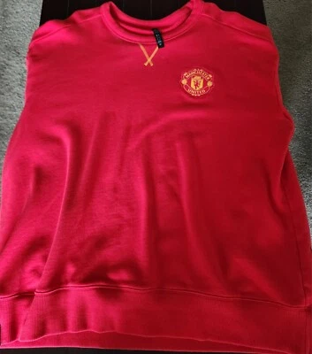 Manchester United Adidas Lunar New Year Men's 2XL Crewneck Sweatshirt 2021 - Image 1 of 4