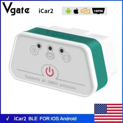 Vgate iCar2 BLE 4.0 ELM327 Bluetooth OBD2 Escáner Lector de Código Herramientas de Diagnóstico Foto 1 de 4