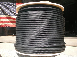 Cuerda dinámica New England MAXIM APEX 11mm x 115' NEGRO SÓLIDO, línea de escalada - Imagen 1 de 4